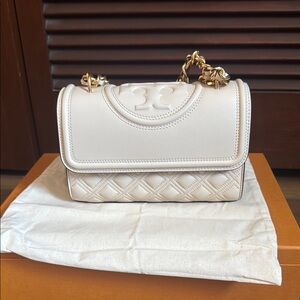 Elegant Cream Designer Bag